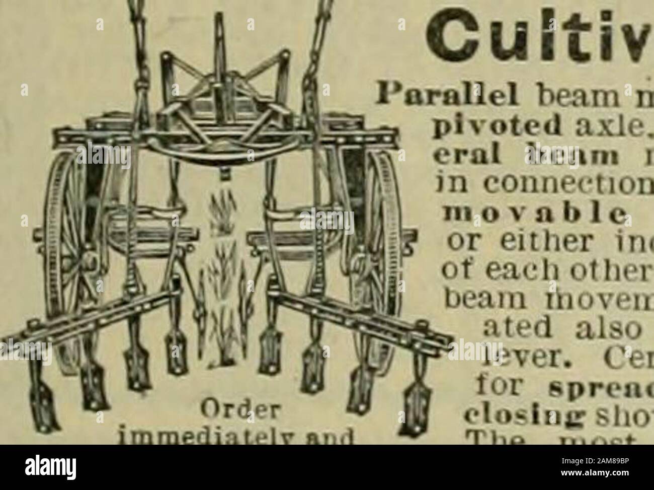 The Southern planter . OHIO. IOWA. WEST .a;.. Per Si|U f-.oO. Prices on ah, r stales on application,.A square means 100 square feet. Write for free catalogue No. 166.CHICAGO HOUSE WRECKING CO., W. 35th and Iron Sis., Chicago HcNuH S CenturySteel Ball Coupling Cultivator. lever. Centre leverfor spreading; and &lt;lti*liiir shovel i^inus. The most complete VARIABLE FRICTION0«0FEED SAW MILLS Stock Photo