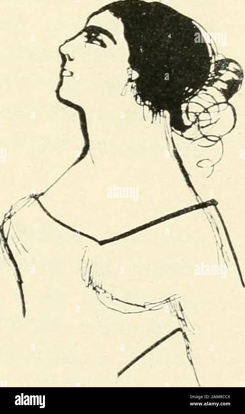 Passioni del risorgimento; nuove pagine sulla Principessa Belgiojoso e il suo tempo con documenti inediti e illustrazioni . Le due caricature della Principessa Belgiojosodisegnate da Alfredo De Musset. Versioni differeìiii 36) sua madame Jaubert : Ce sont deux petits bou-tons doranger blancs eiichàssés dans du satingroseille, qui servent de dents à cette belle per-sonne,,. Alfredo de Musset vide poi la Belgio-joso con altri occhi; la giudicò eoo altro umore.La viscontessa de Janzé riporta, infatti, questeparole di lui; parole che Luisa Colet avea messein circolazione. Jai été huit jours entre Stock Photo