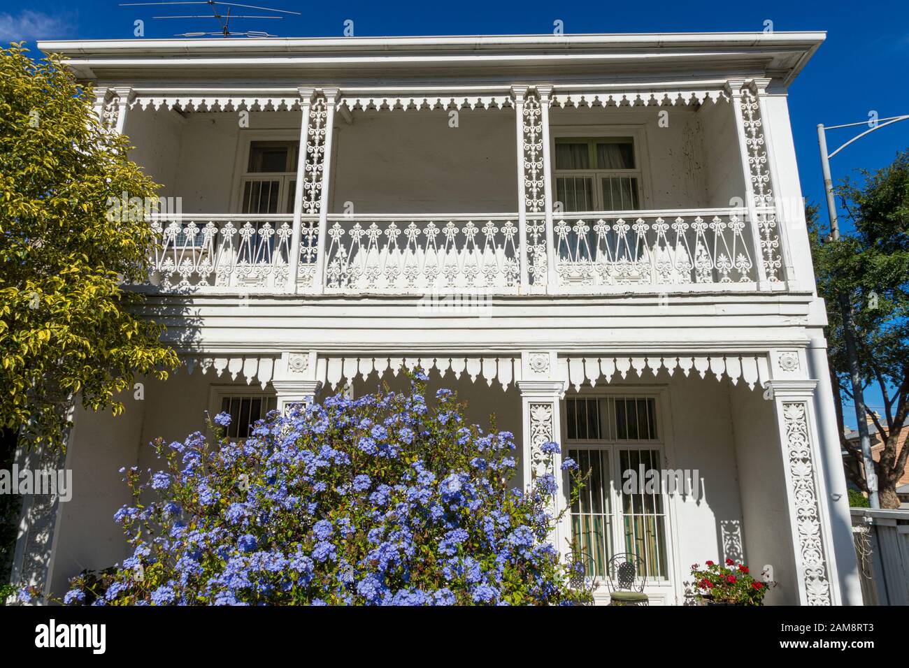 Federation Building Two story Federation style home in Melbourne, Australia Stock Photo - Alamy
