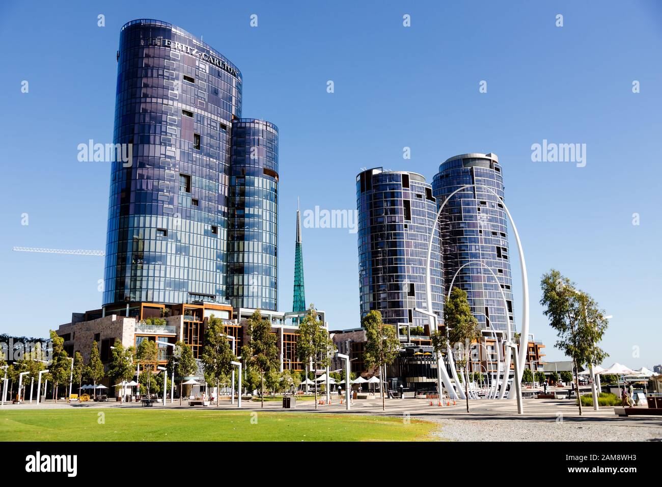 Elizabeth quay towers hi-res stock photography and images - Alamy