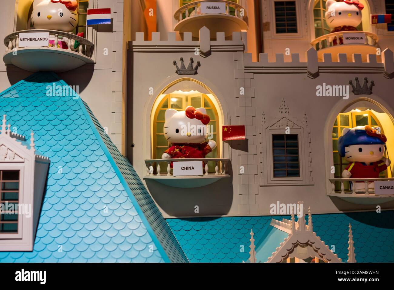 World Market Hello Kitty in New York City - Image Editorial Stock Photo -  Image of sanrio, concept: 165795603