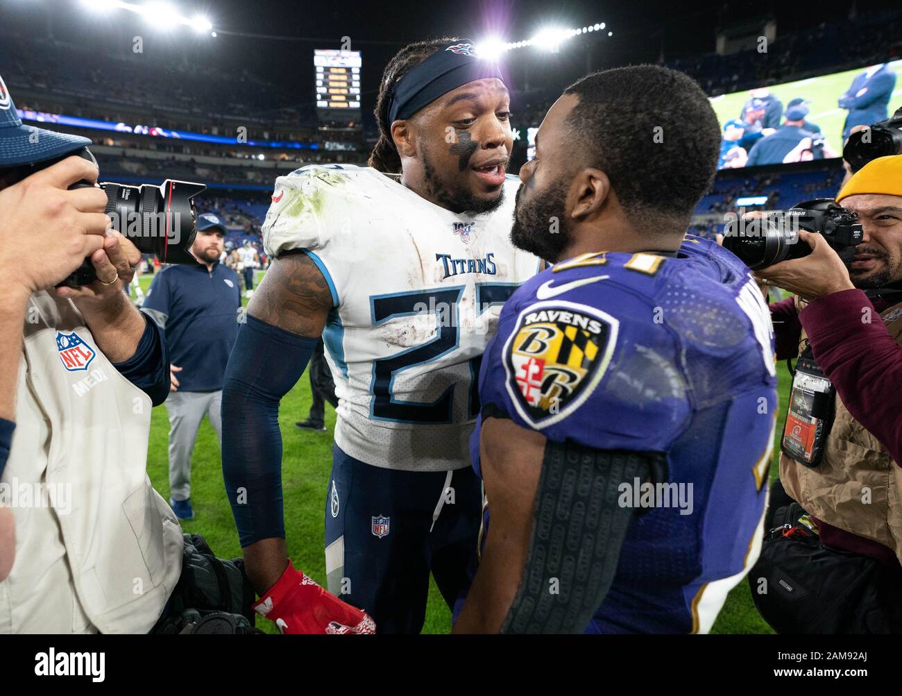 Derrick henry mark ingram hires stock photography and images Alamy