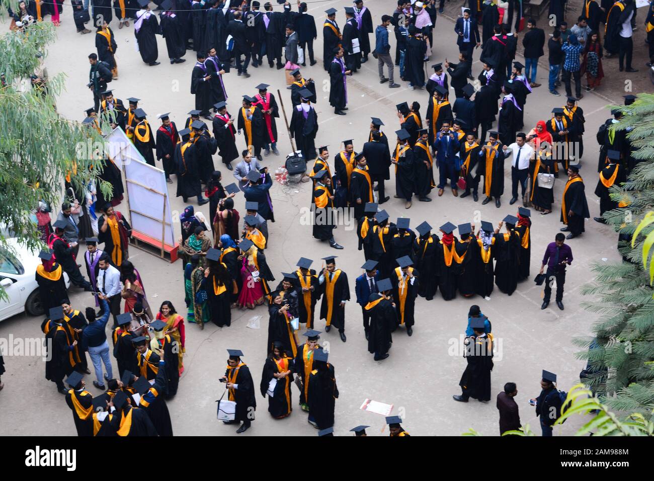 Graduation Day ,Rag day celebration Stock Photo - Alamy