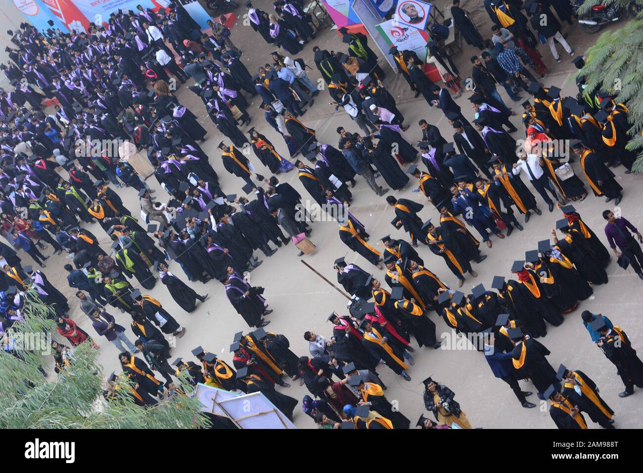 Graduation Day ,Rag day celebration Stock Photo - Alamy
