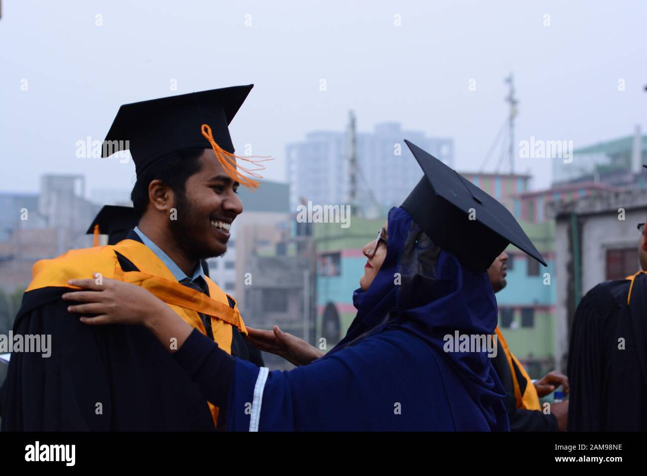 Graduation Day ,Rag day celebration Stock Photo - Alamy