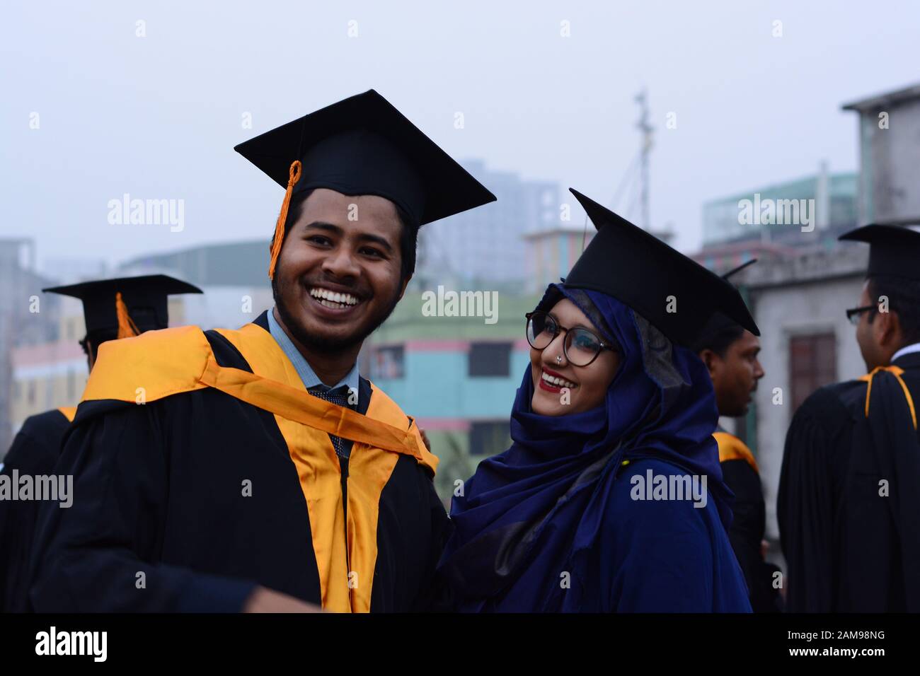 Graduation Day ,Rag day celebration Stock Photo - Alamy