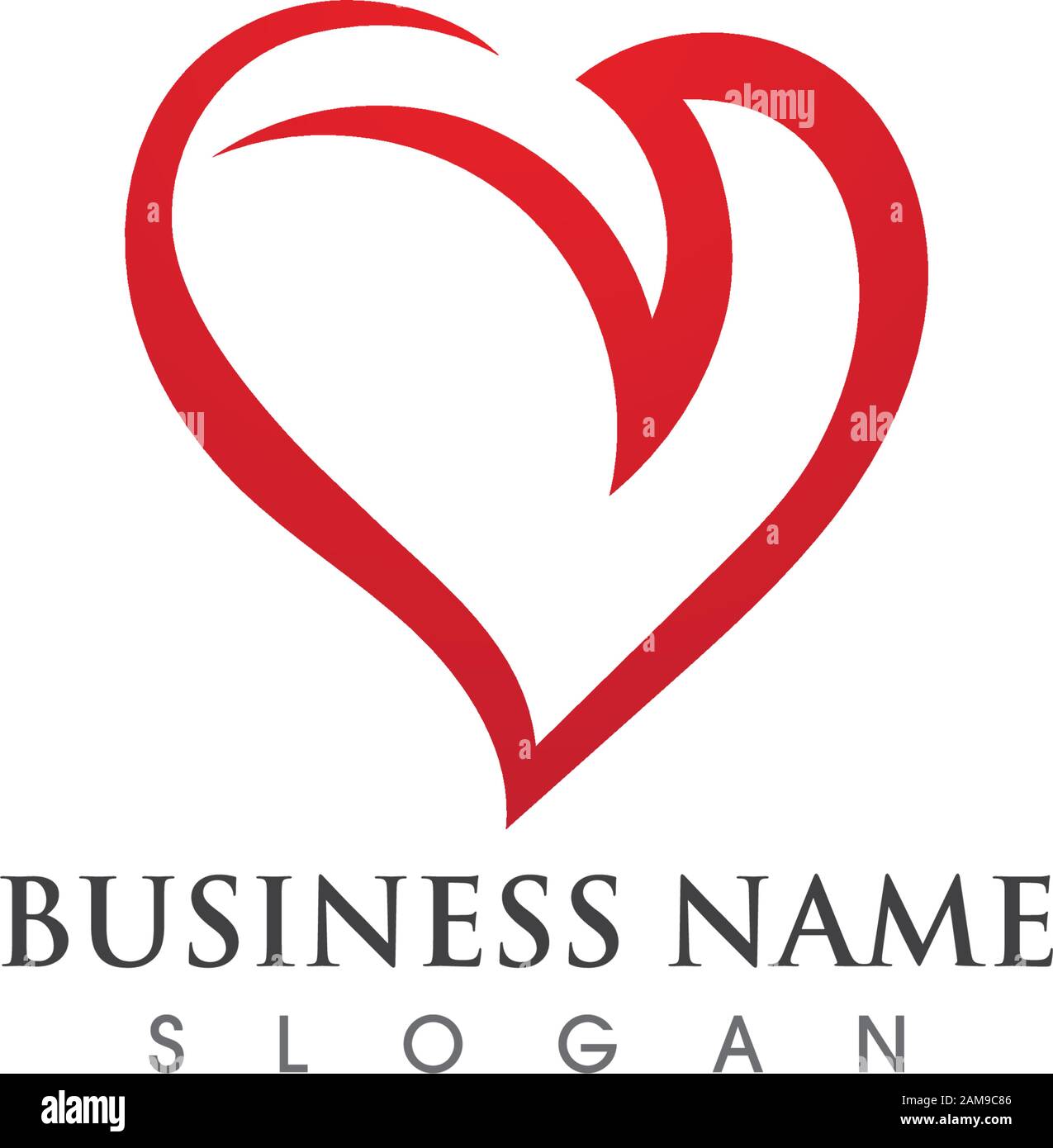 Love Vector icon illustration design Template Stock Vector Image & Art ...