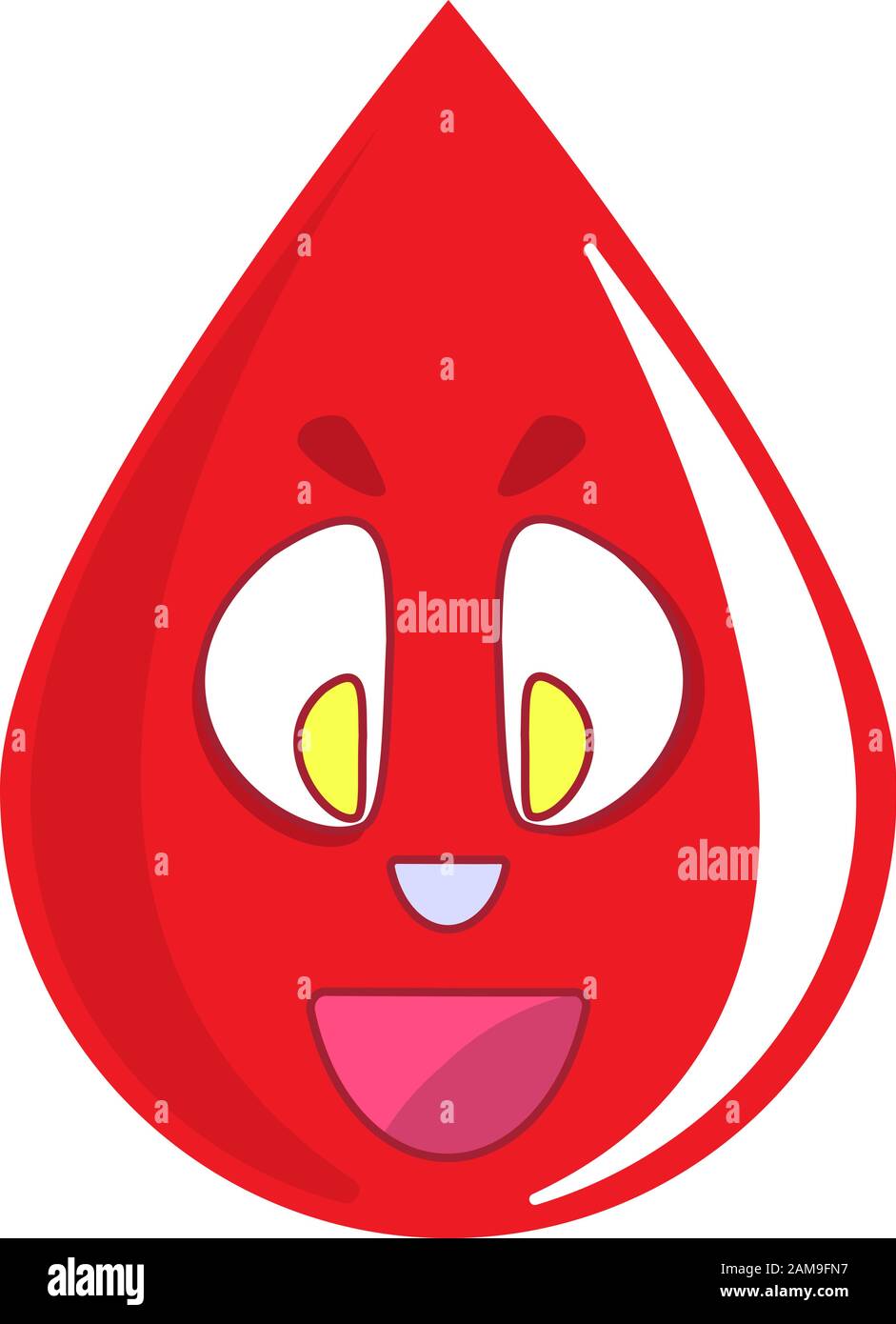 Donate drop blood logo. Donor concept blood icon. Funny blood donation