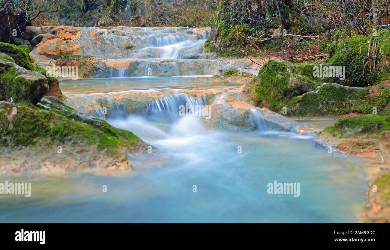 Source Rive Rmoutain River rock source spring hi-res stock photography and images - Alamy
