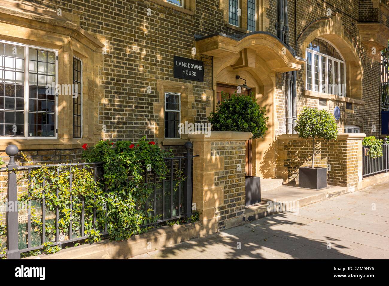 Lansdowne House, Holland Park by architect William Flockhart. Former