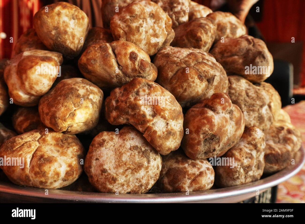 Truffles harvested in the deserts of Saudi Arabia, Iraq, and Iran on
