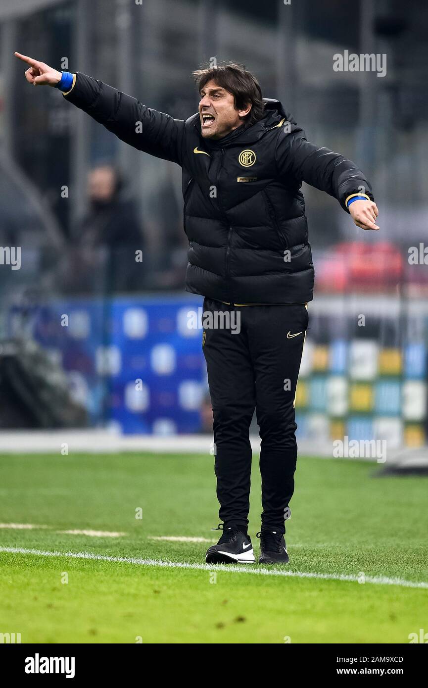 Jump to navigation jump to search. Conte Antonio Atalanta . Milan Italy 11 January 2020 Antonio Conte Head Coach Of Fc Internazionale Reacts During The Serie A Football Match Between Fc Internazionale And Atalanta Bc The Match Ended 1 1 Tie Credit