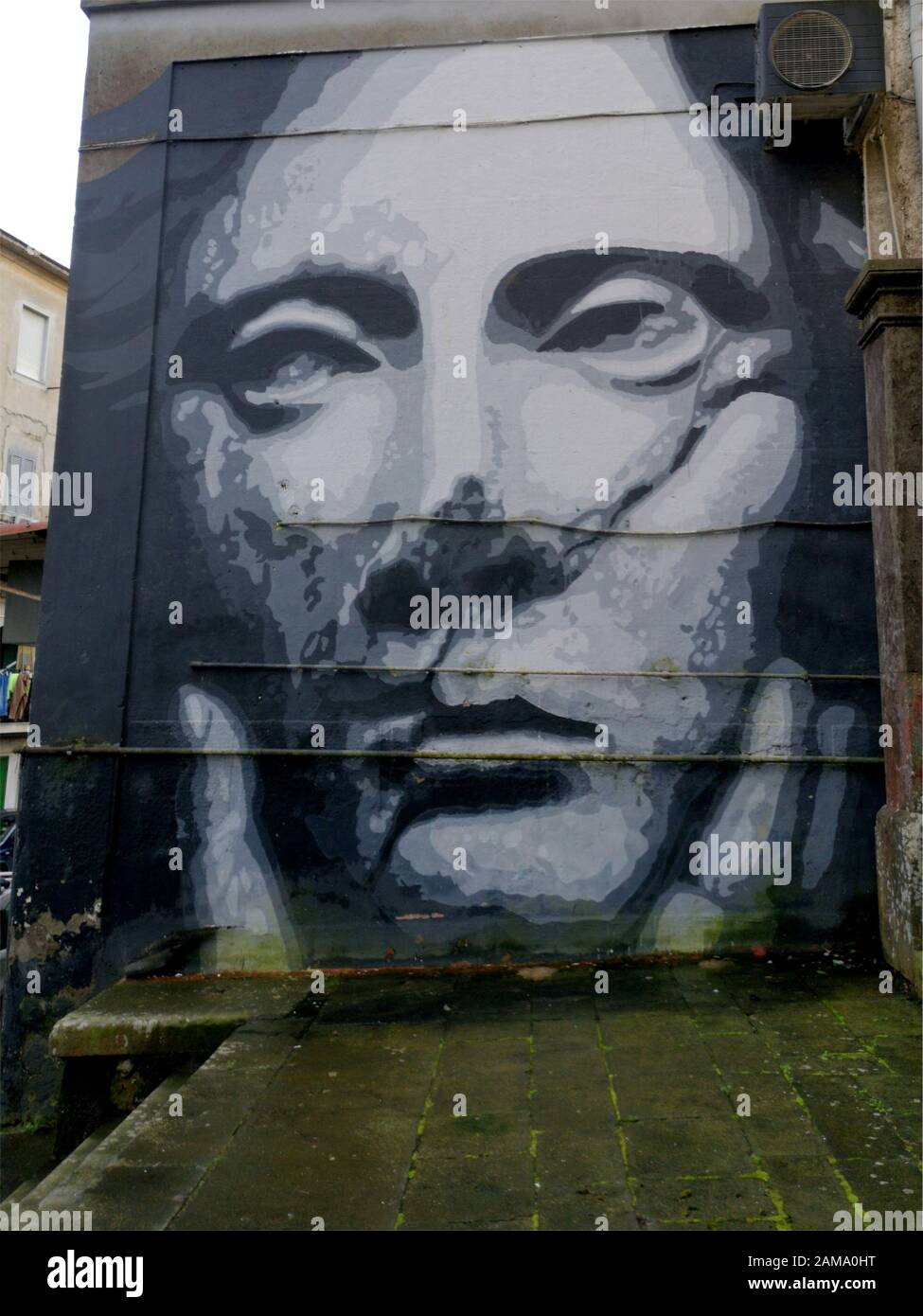 Neapel Grafitti Stock Photo