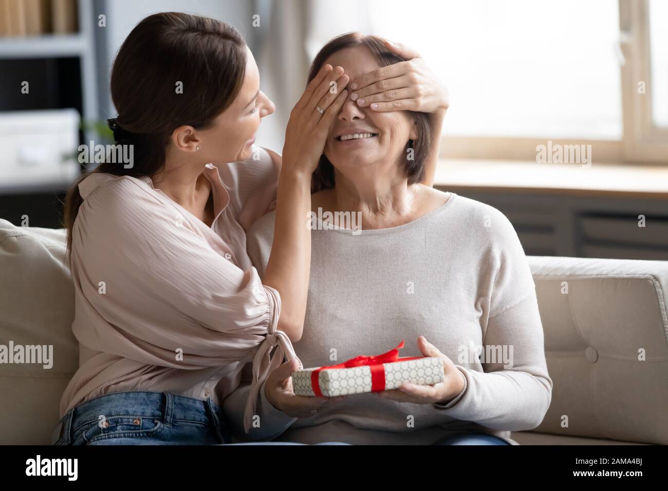 Caring adult hi-res stock photography and images - Alamy