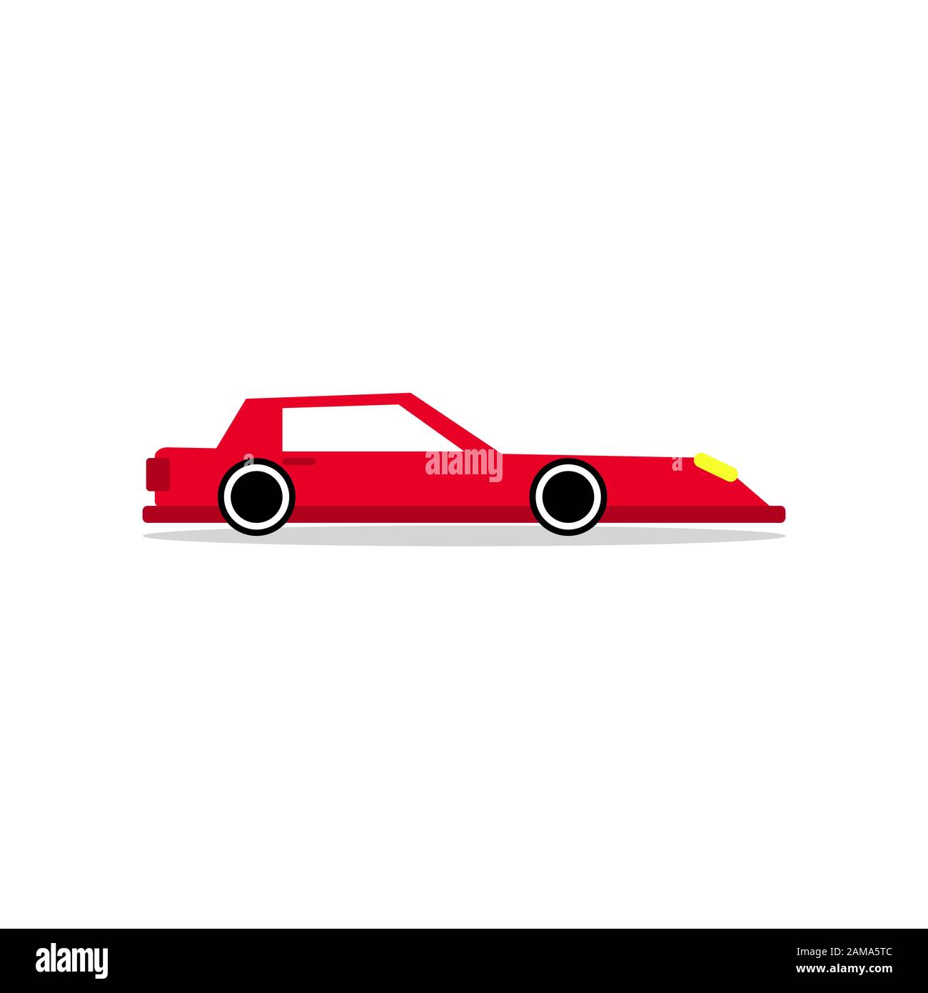 Concept Flat design car on background Stock Vector Image & Art - Alamy