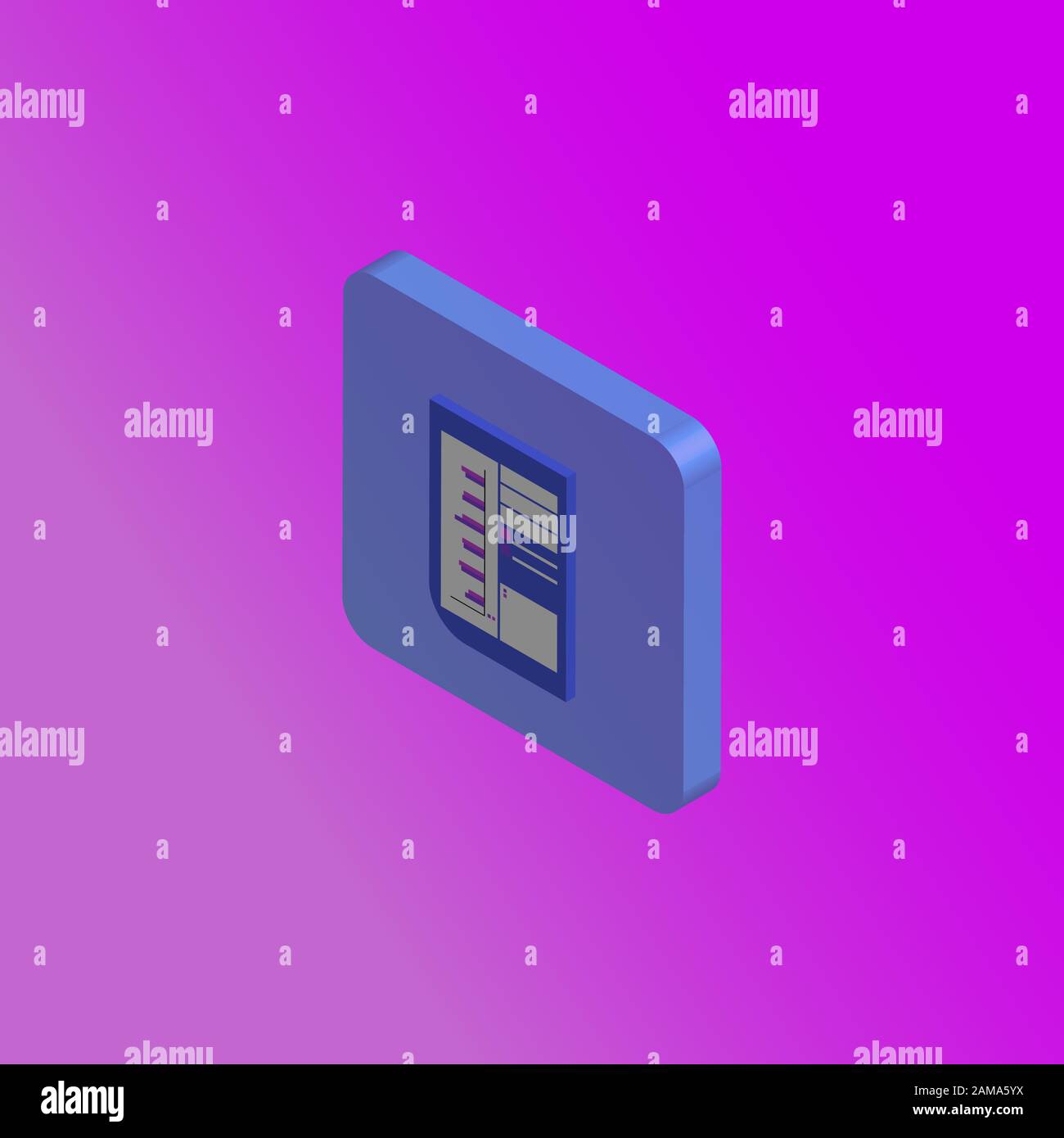Concept flat design business on background Stock Vector