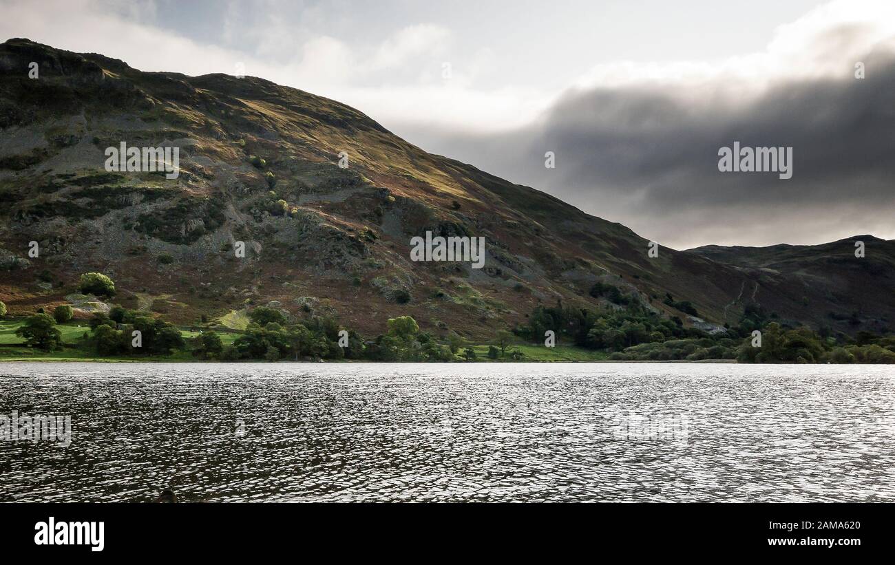 Ullswater lake In the Lake District Stock Photo
