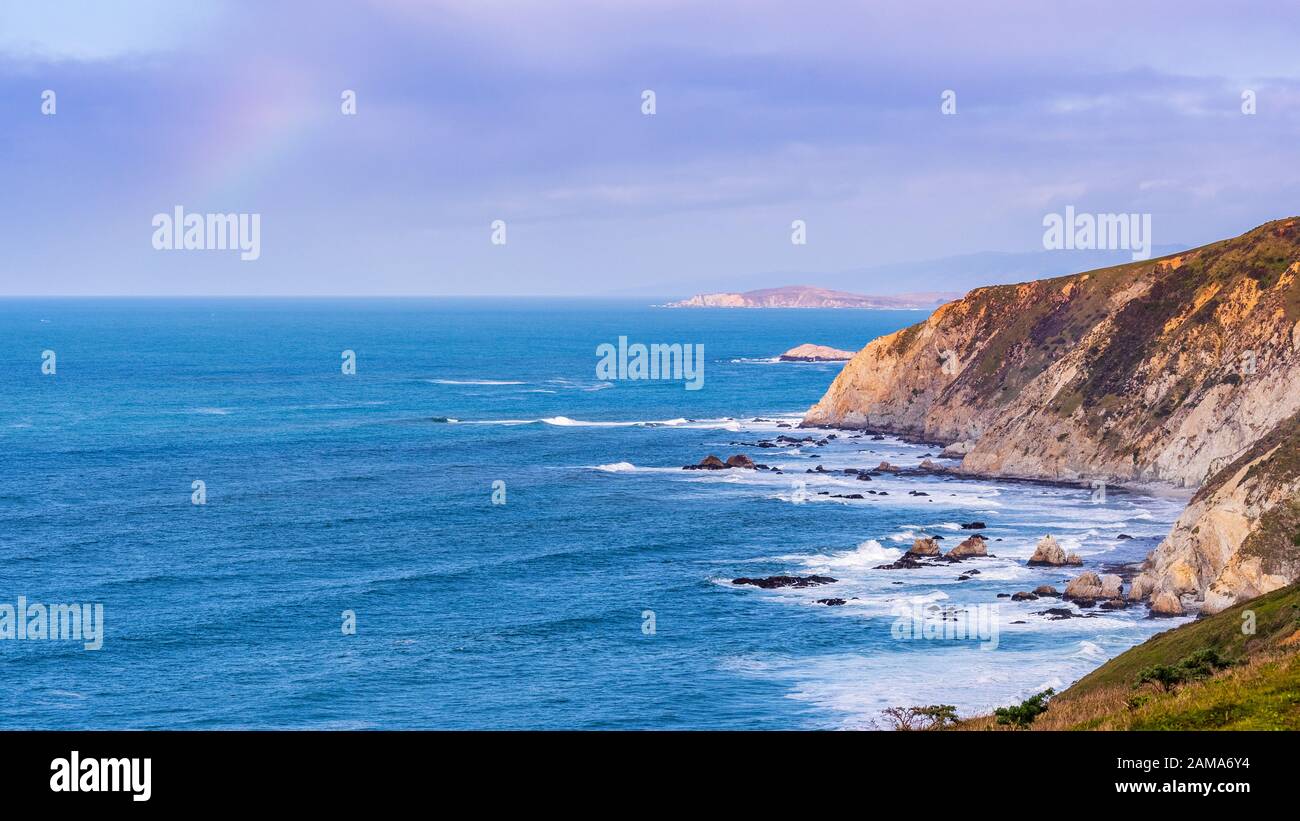 Point reyes national seashore rainbow hi-res stock photography and ...