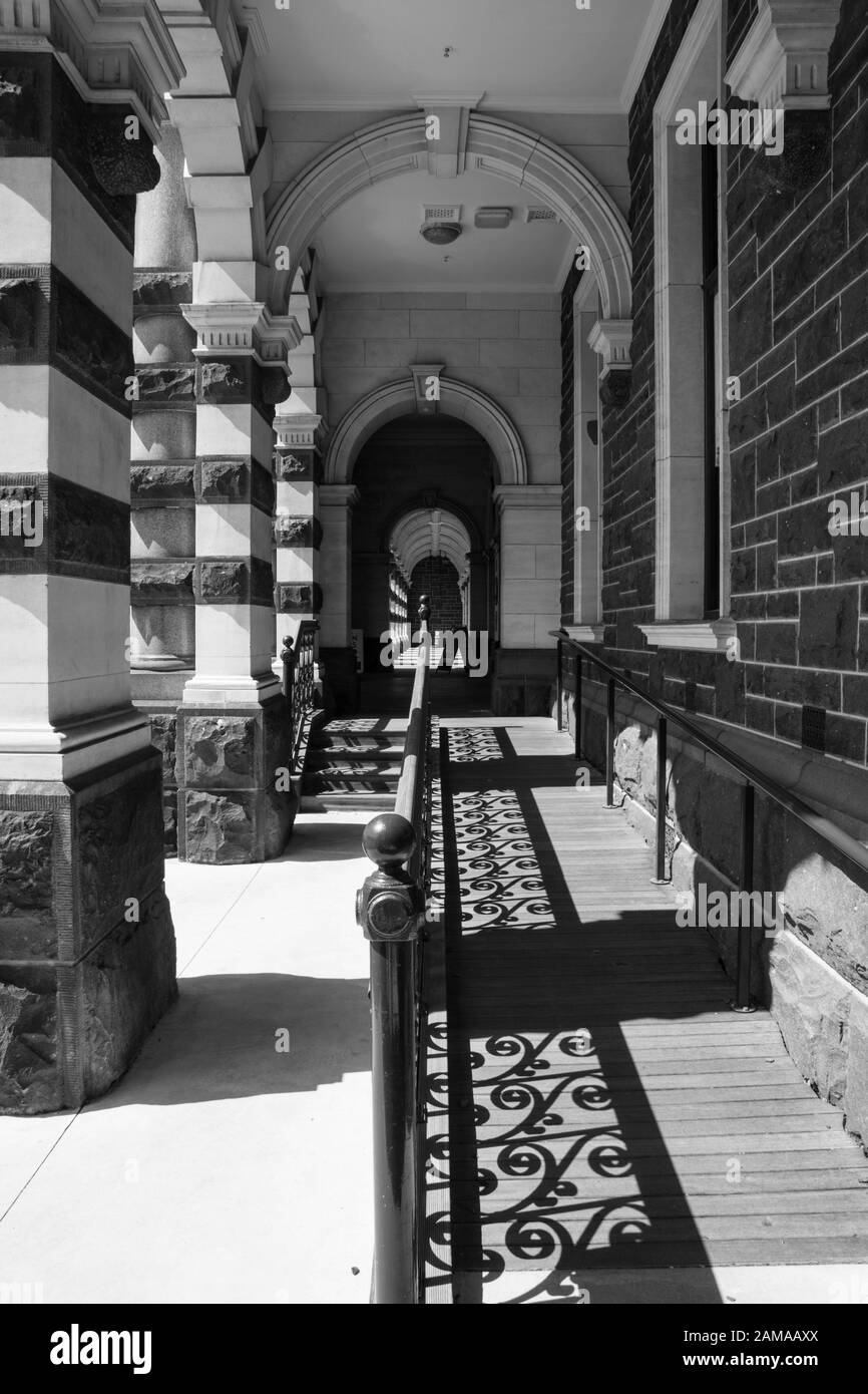 Dunedin Railway Station Ramp Stock Photo - Alamy