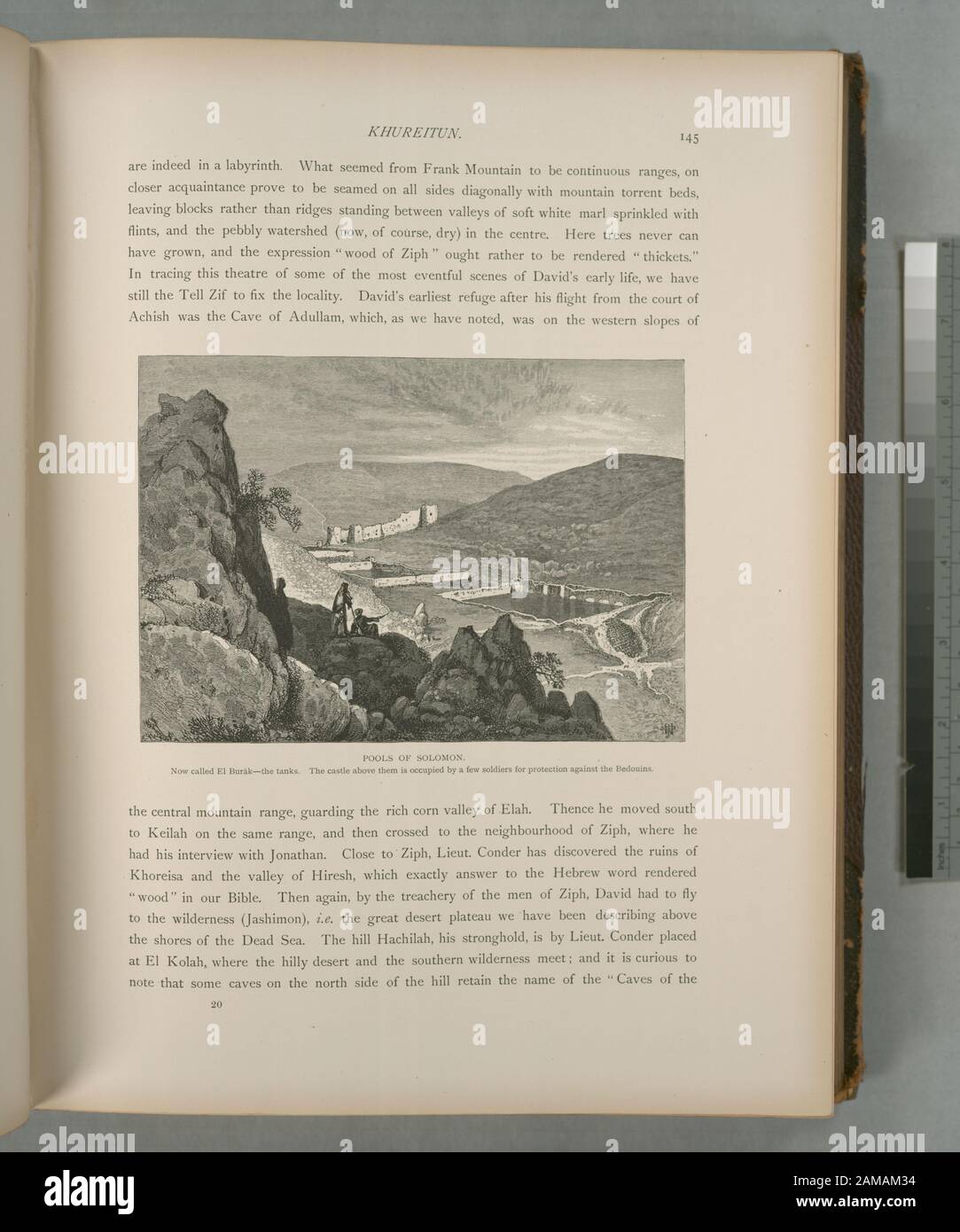 Pools of Solomon Now called El Burâk the tanks The castle above them