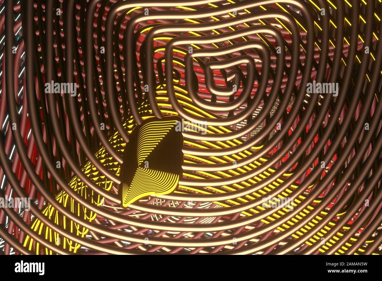 Twirl Circle Lines Illustrations For Graphic Design Wallpapers
