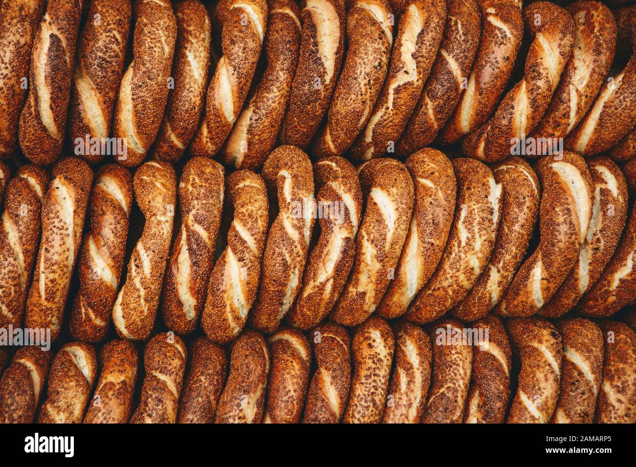 Close up simit sesame hi-res stock photography and images - Alamy