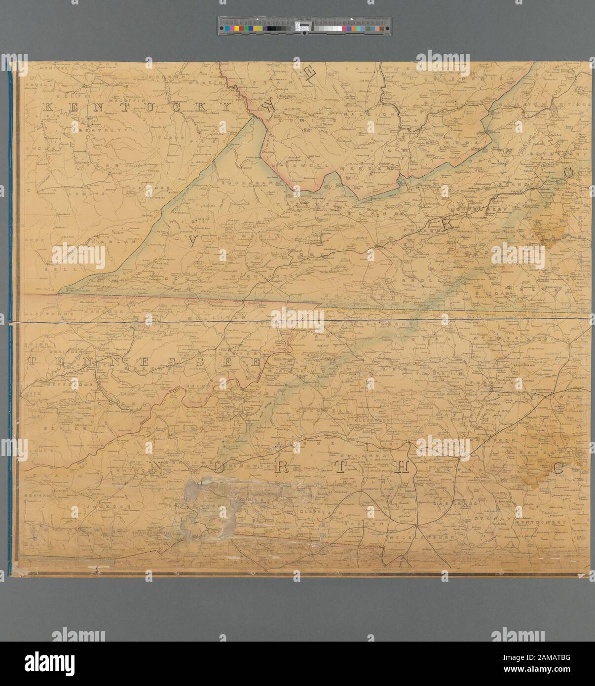 Washington virginia delaware map hi-res stock photography and images ...