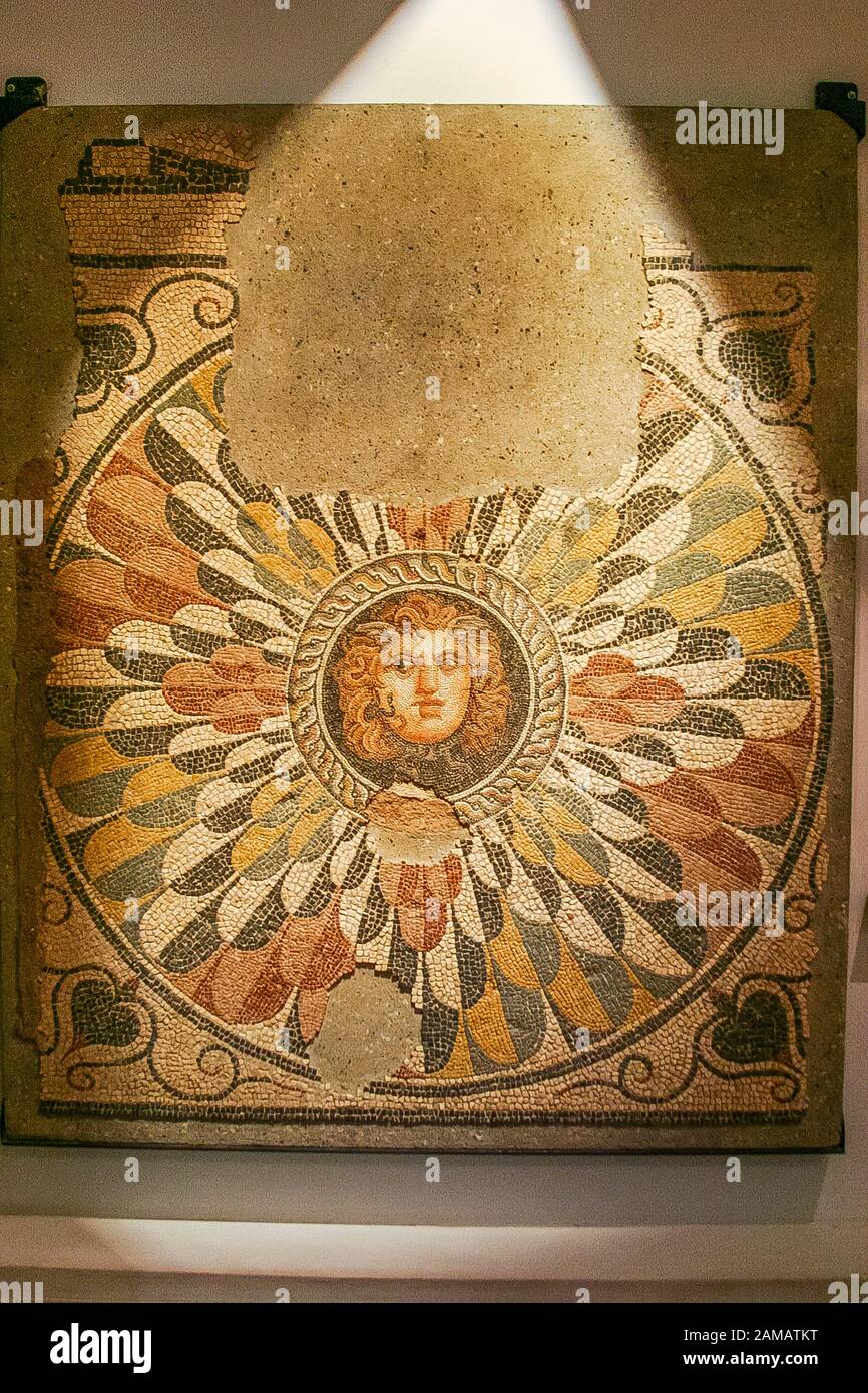 Mask of Medusa Stock Photo - Alamy