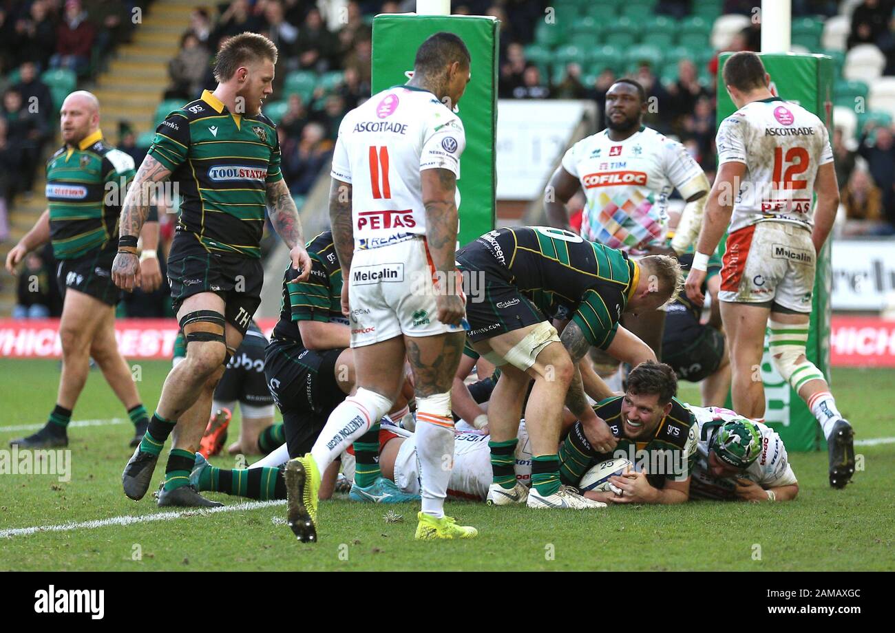 Northampton saints andy symons hi-res stock photography and images - Alamy