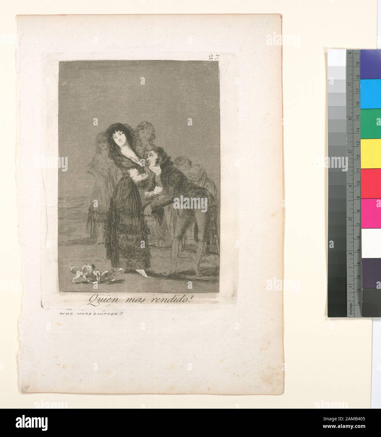 Quien Mas Rendido 1799 Is The Date Of Publication Of The First Edition Holdings Checked In Departmental Copy Of Loys Delteil Le Peintre Gravure Illustre V Xiv And V Xv Printed In Sepia
