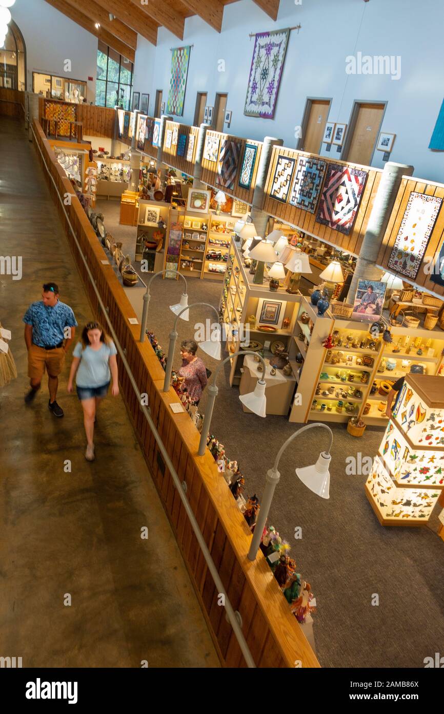 Folk Art Center Asheville NC Stock Photo Alamy
