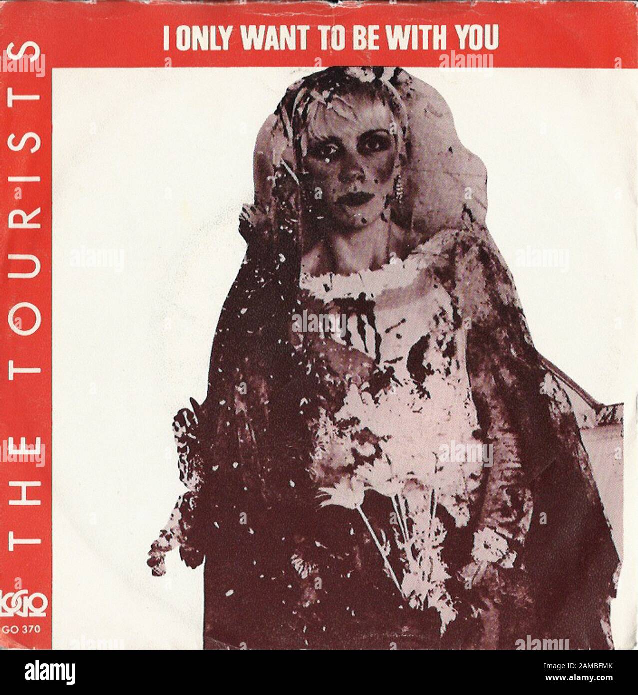 The Tourists - I Only Want To Be With You - Classic vintage rock 7'' vinyl  album Stock Photo - Alamy