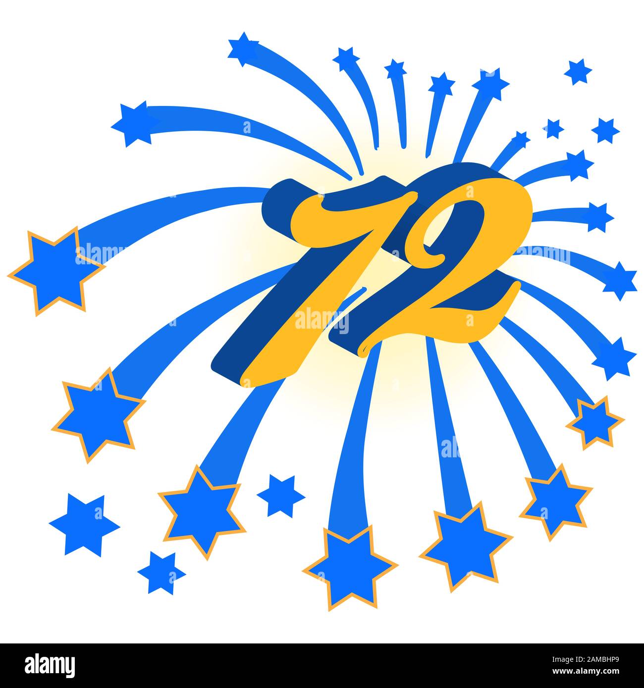 72 independence day logo