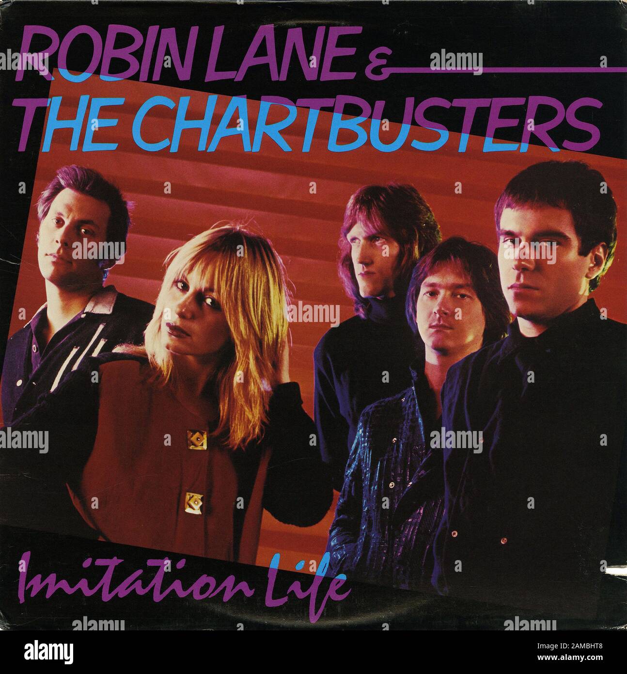 Robin Lane & The Chartbusters Classic vintage vinyl album Stock Photo Chartbusters Meaning
