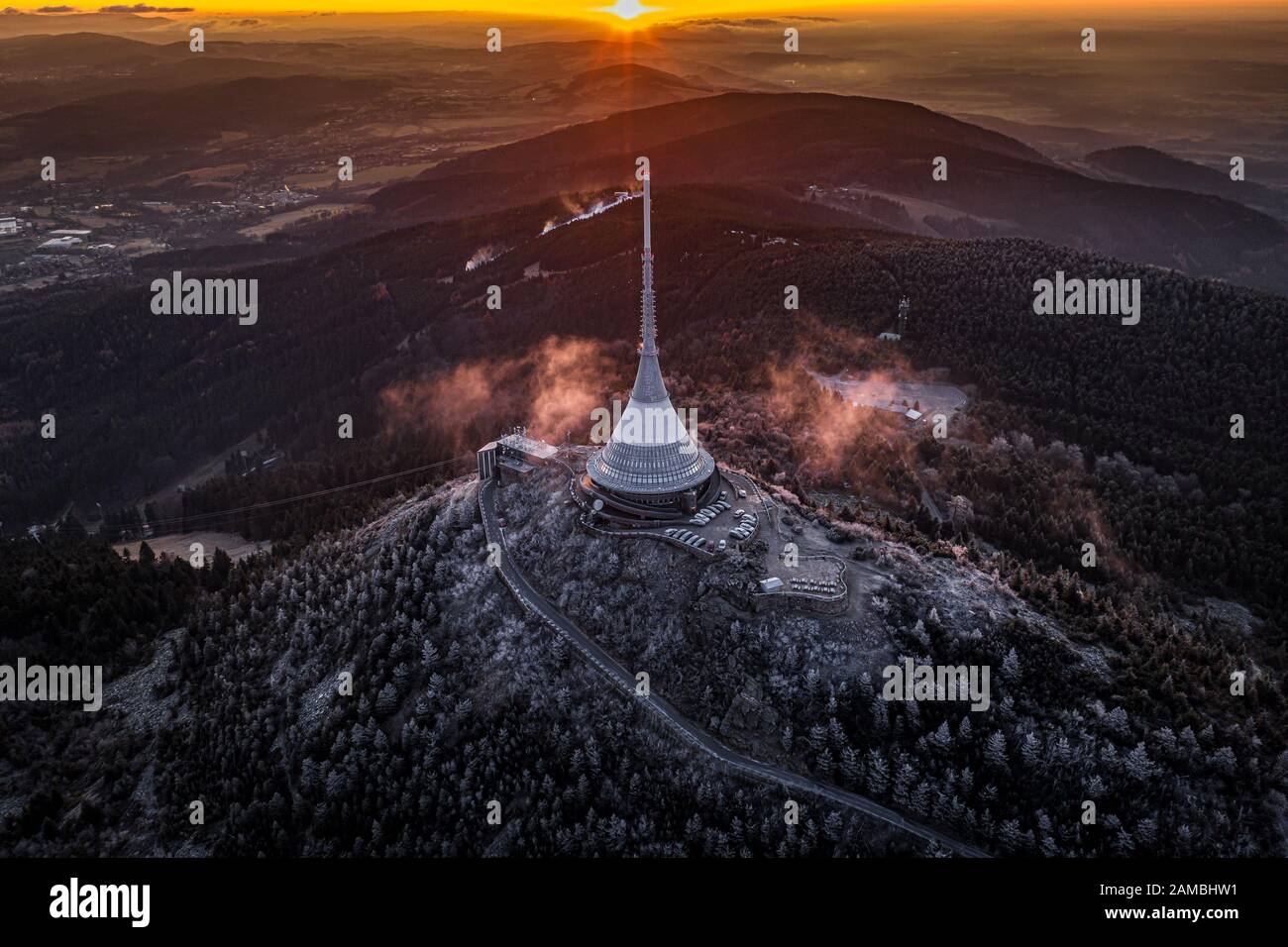 Jested Cz Jested is a mountain in the north of the Czech Republic, southwest of ...