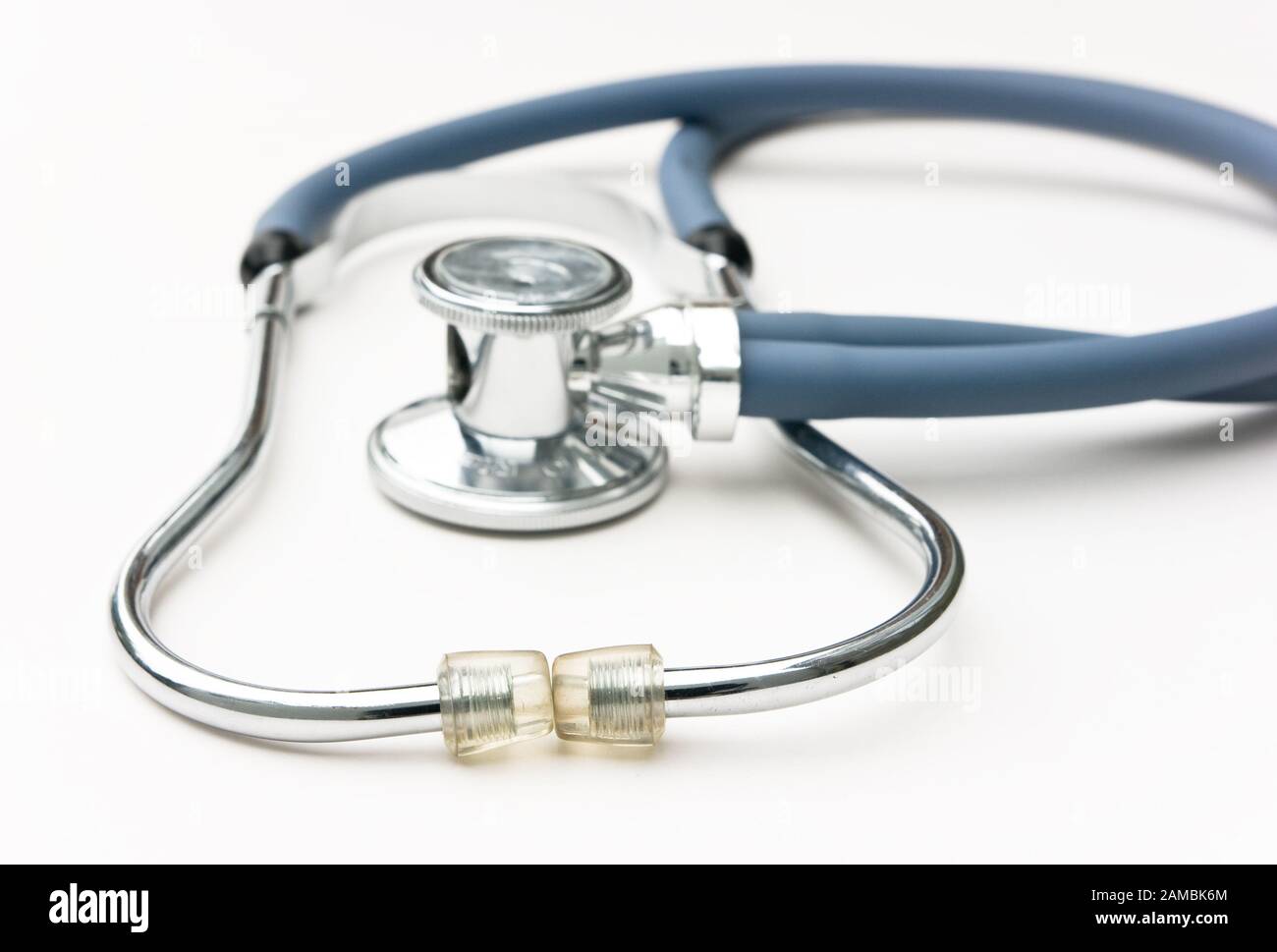 stethoscope is an acoustic medical device for auscultation Stock Photo