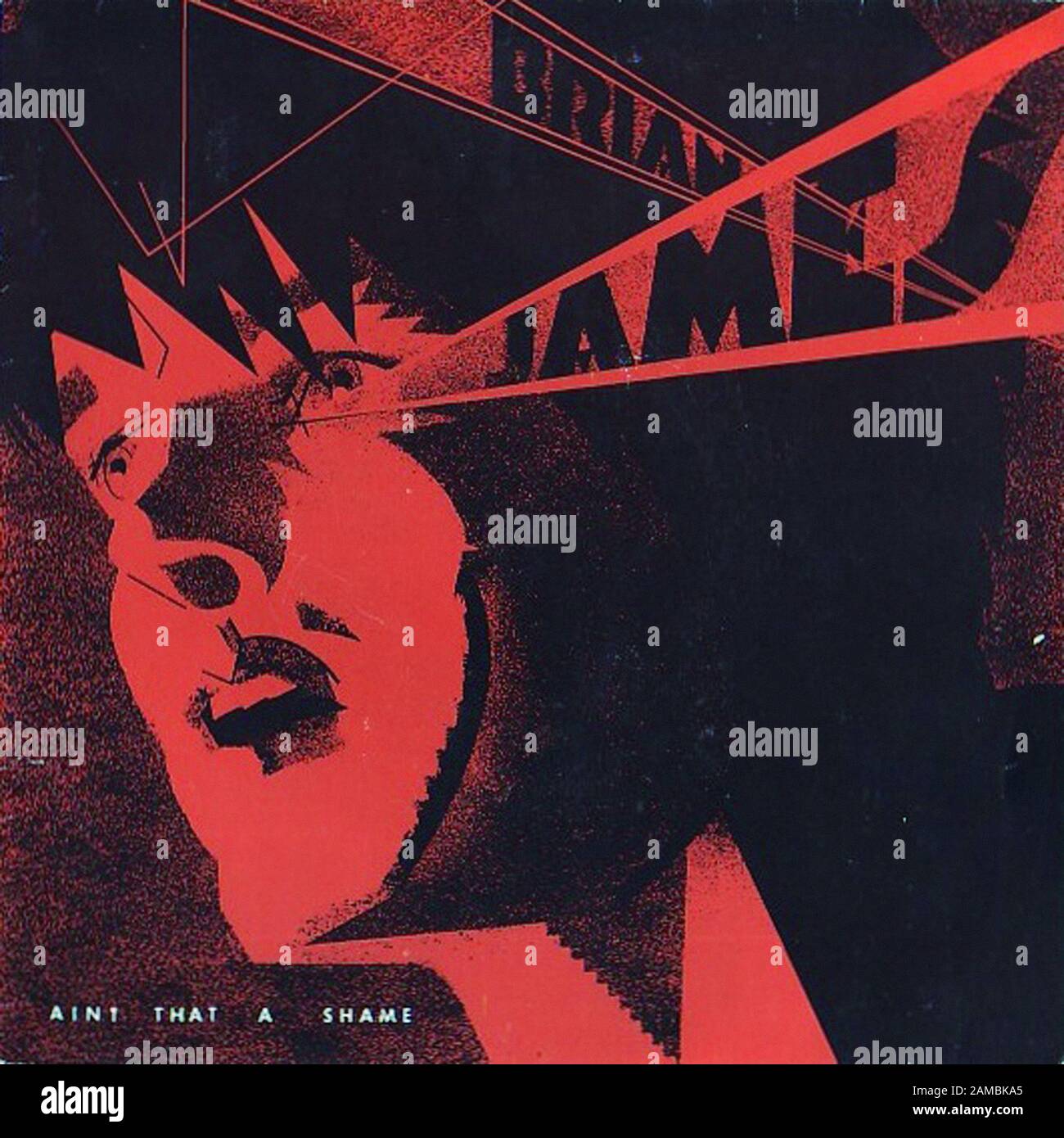 Brian James Ain't That A Shame Classic vintage rock 7'' vinyl album