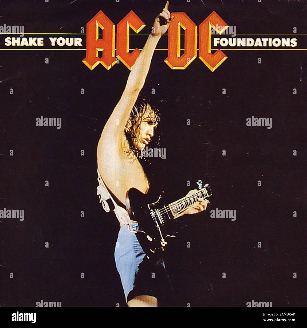 AC DC - Shake Your Foundations - Classic vintage rock 7'' vinyl album ...