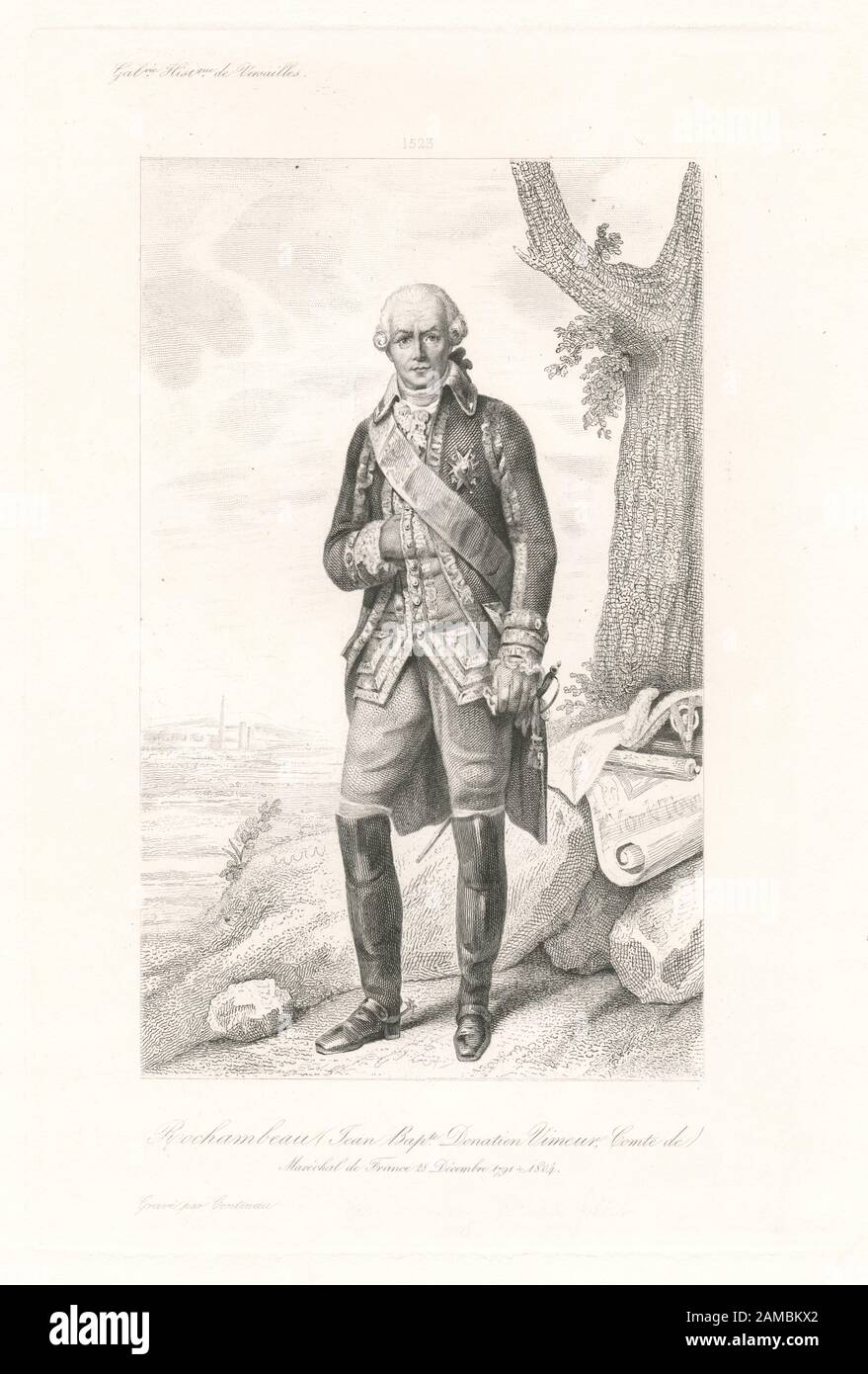 Donatien de vimeur comte de rochambeau hi-res stock photography and ...