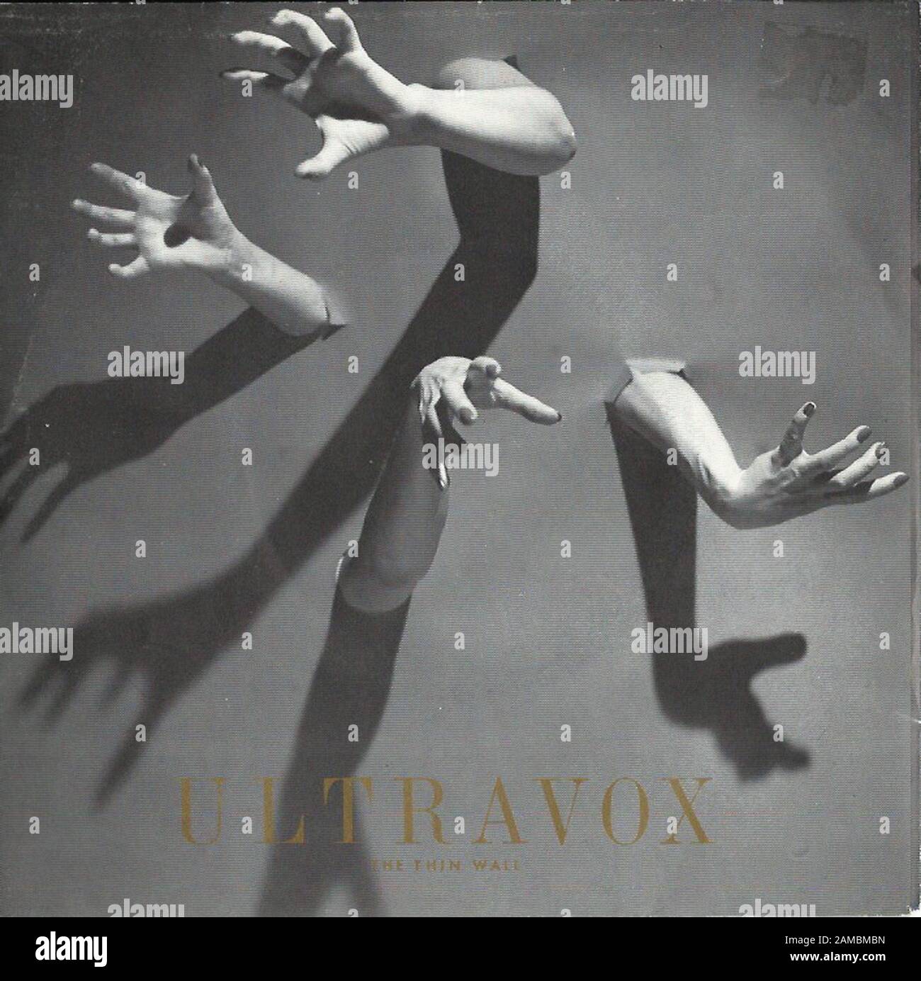 Ultravox The Thin Wall Classic vintage rock 7'' vinyl album Stock