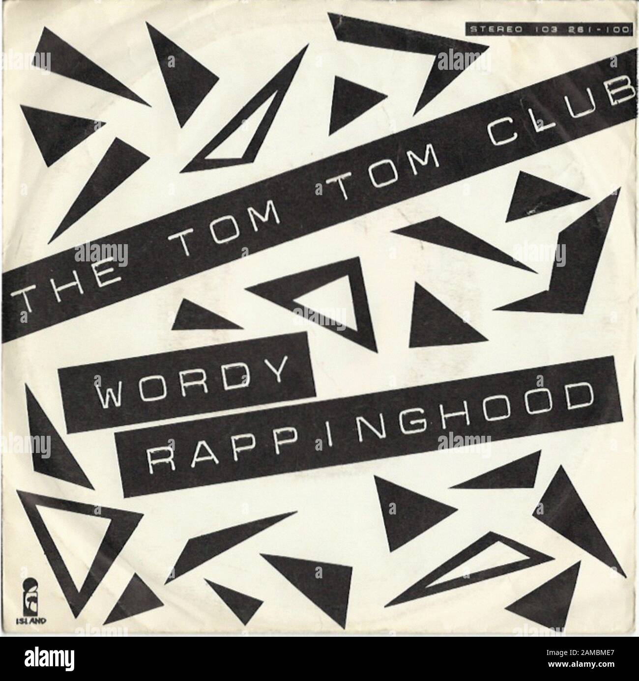 The Tom Tom Club Wordy Rappinghood Classic vintage rock 7'' vinyl