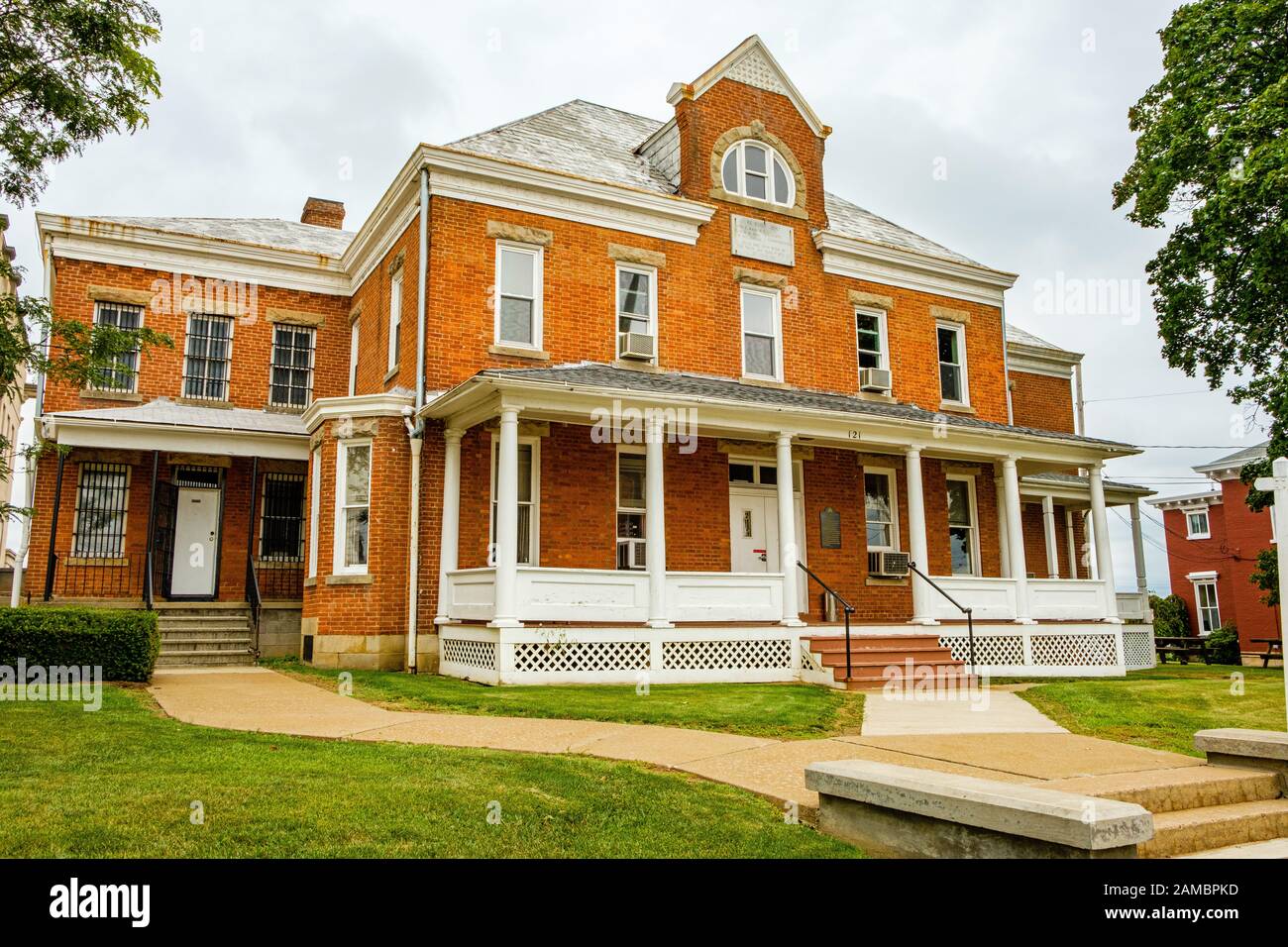 Old Jail and Sheriffs Residence, 121 East Union Street, Somerset, PA Stock Photo Alamy