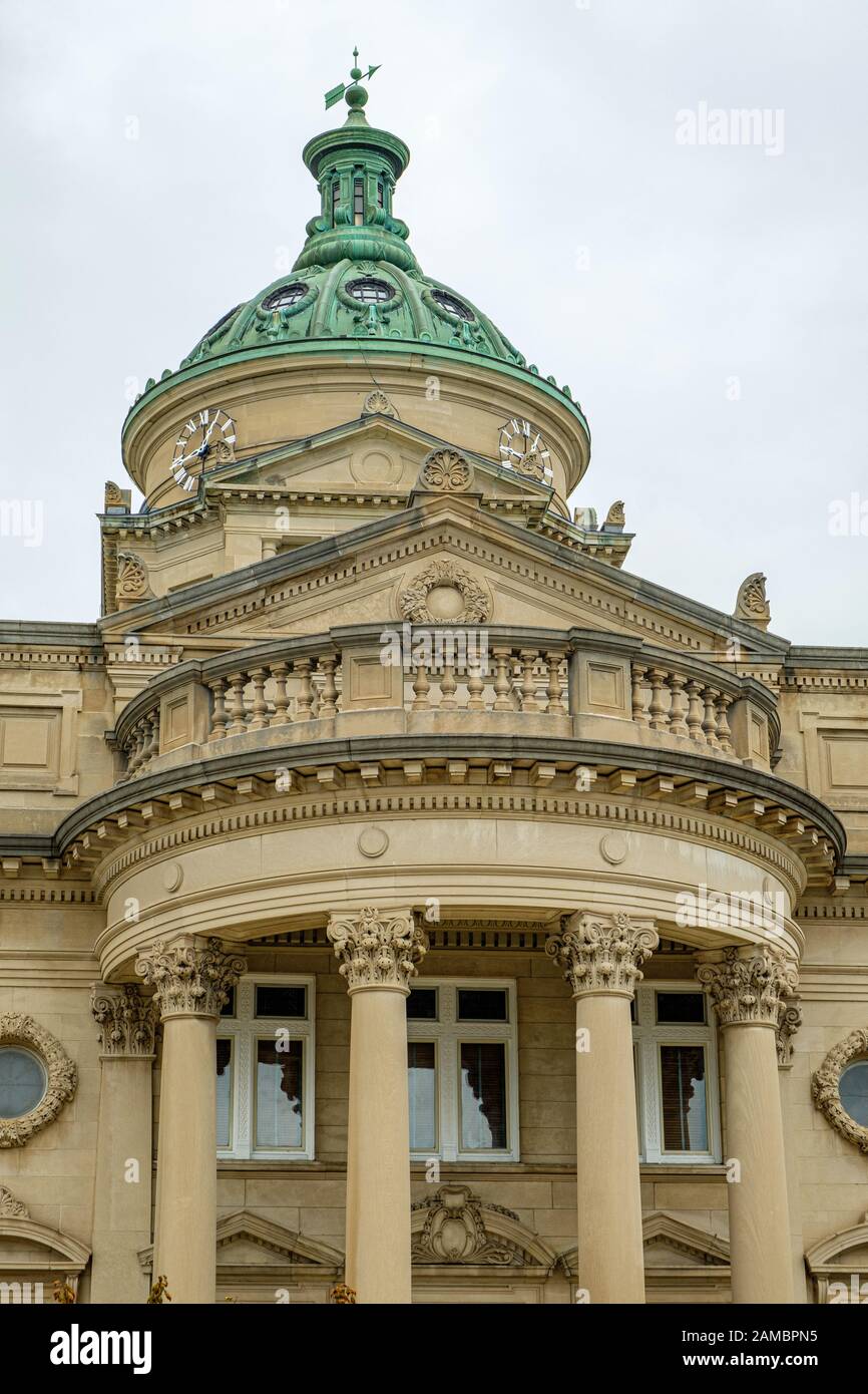 Somerset County Courthouse, East Union Street, Somerset, PA Stock Photo
