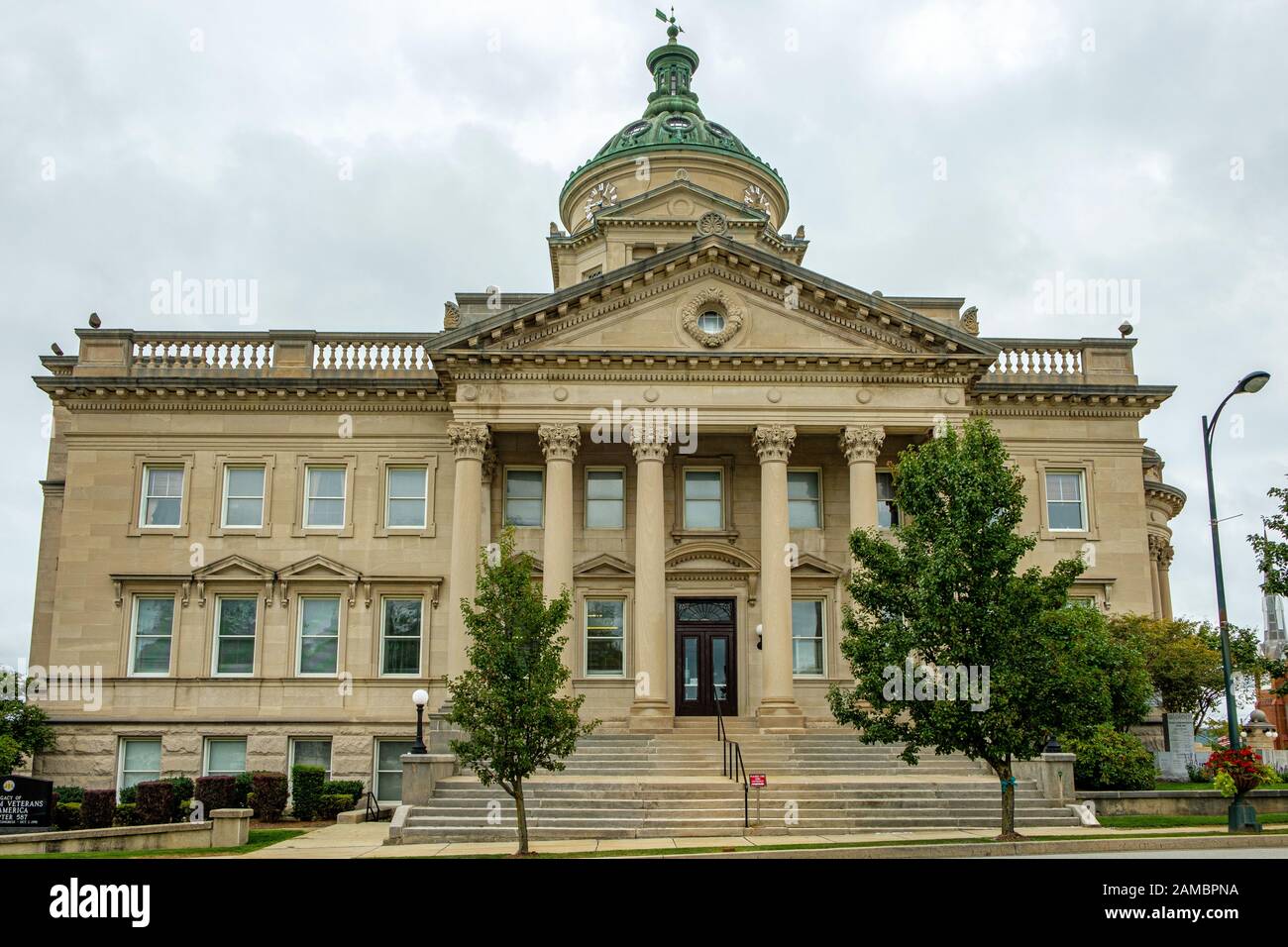 Somerset County Courthouse, East Union Street, Somerset, PA Stock Photo