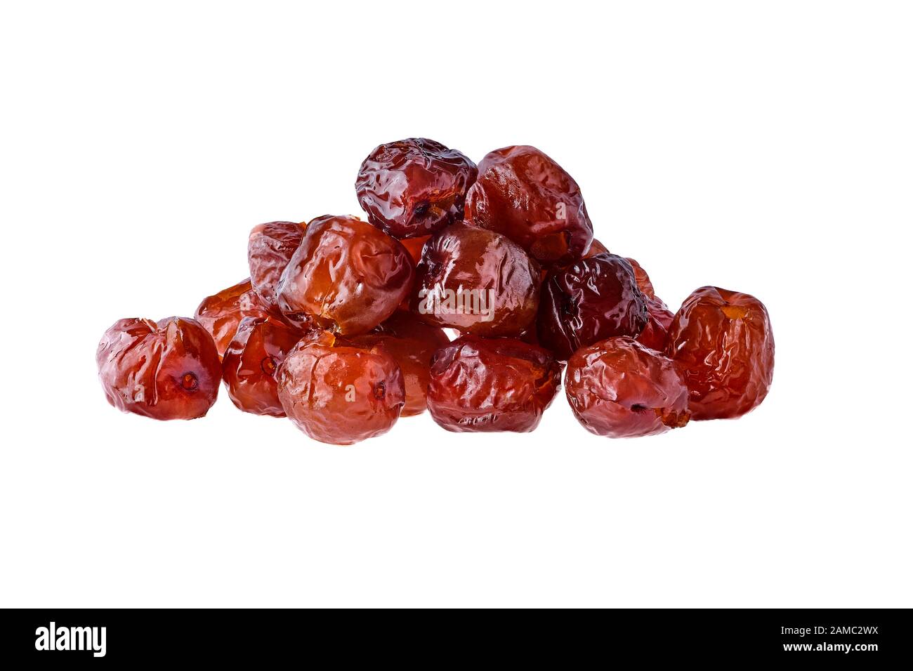Date fruit isolated on white background Stock Photo