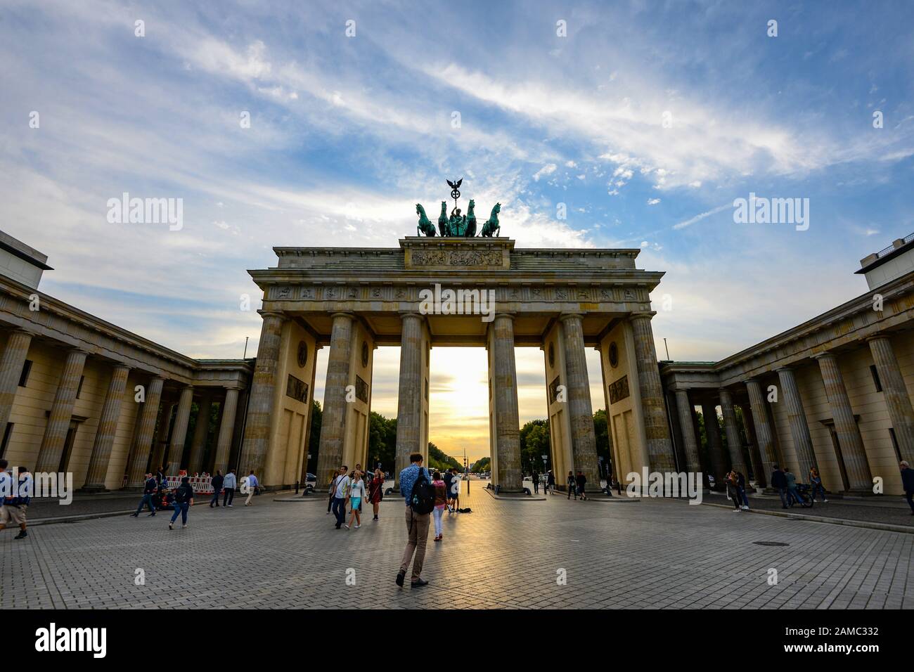Brandenburg Gate Stock Photo