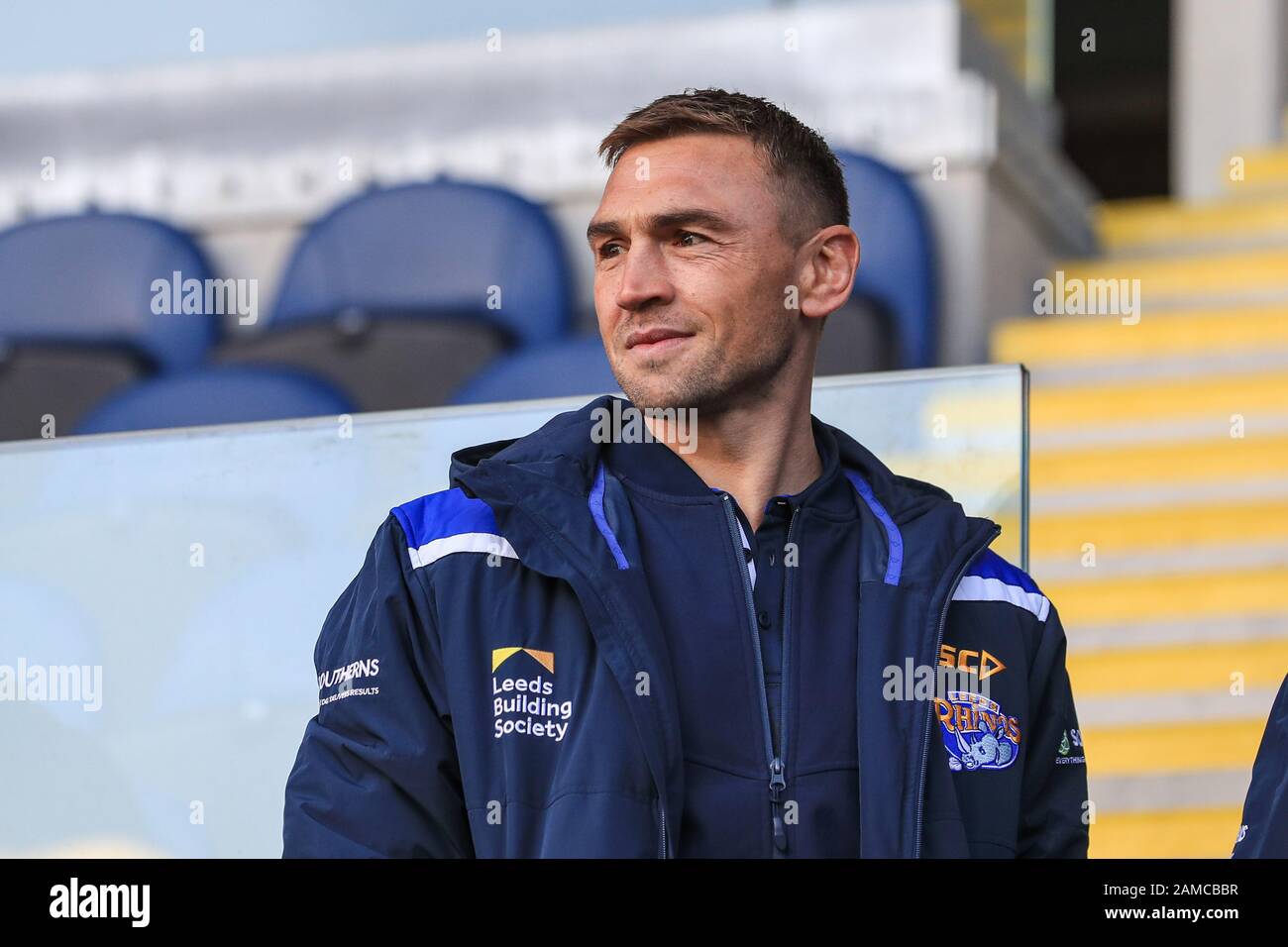 12th January 2020, Headingley Carnegie Stadium, Leeds, England; Jamie Jones-Buchanan, Rob Burrow Testimonial, Leeds Rhinos v Bradford Bulls : Kevin Sinfield of Leeds Rhinos  Credit: Mark Cosgrove/News Images Stock Photo