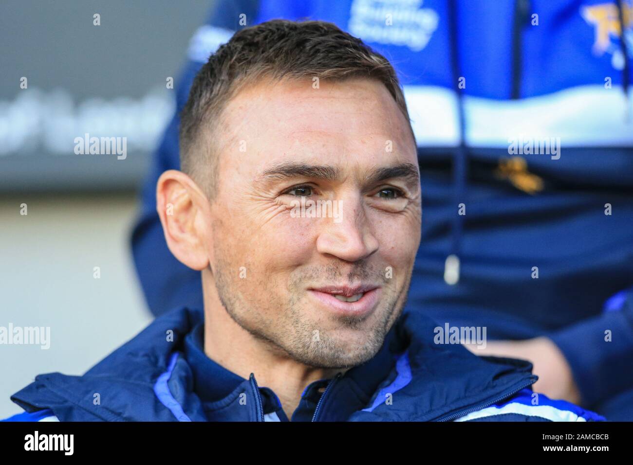 12th January 2020, Headingley Carnegie Stadium, Leeds, England; Jamie Jones-Buchanan, Rob Burrow Testimonial, Leeds Rhinos v Bradford Bulls : Kevin Sinfield of Leeds Rhinos  Credit: Mark Cosgrove/News Images Stock Photo