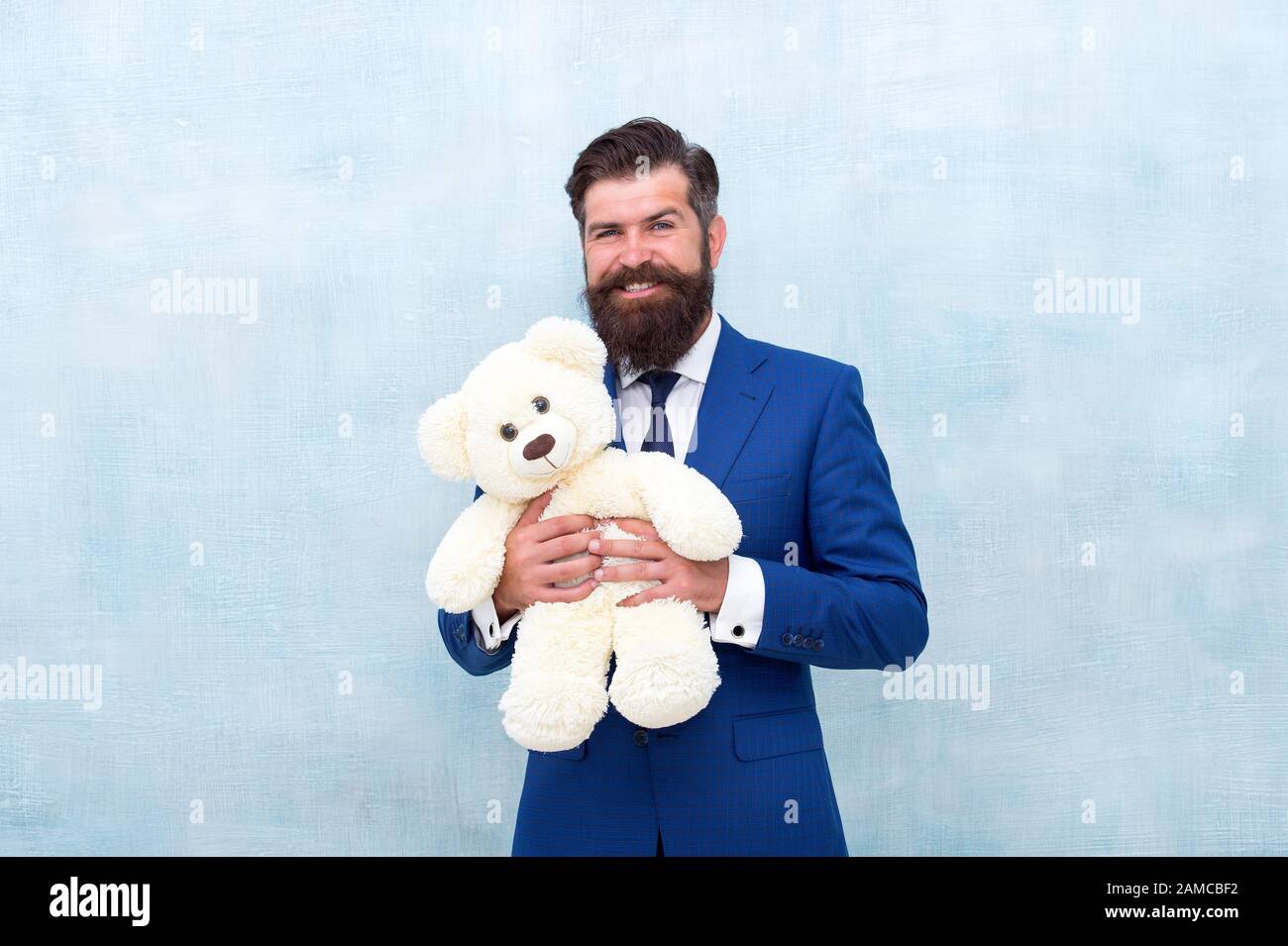 teddy bear with beard