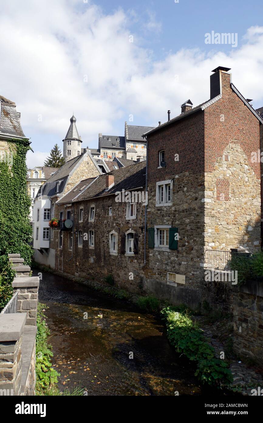 historische Altstadt Stolberg, NordrheinWestfalen, Deutschland Stock